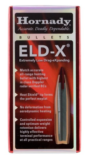 Hornady ELD-X Bullets .25 Caliber .257 110 Grain 25418