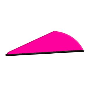 Q2i Q01045 Rapt-X Vanes Pink 100pk, High-Profile, 2" Length, 7.5gr