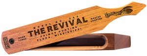 Primos PS262 Turkey Box Call Wood 10 in Brown Loud Soft Calls