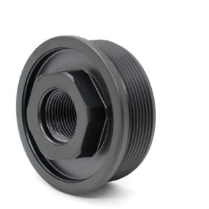 Rearden 10162 Direct Thread Adapter 5/8"x24 Square Shoulder Black