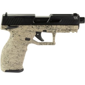 Taurus 2TX22 .22LR 4.1in 1x16rd/1x22rd FDE Splatter/Black Semi-Auto Pistol