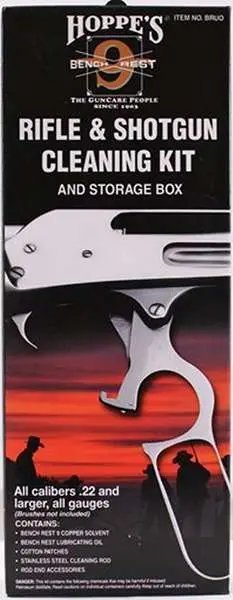 Hoppe's BRUO Bench Rest Rifle & Shotgun Cleaning Kit All-Calibers