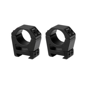 Sport Riflescope Rings - Sport Riflescope Rings 1'''' Medium .90'''' Elevation Black 2-Pc