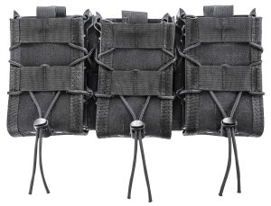 High Speed Gear 45DD00BK TACO Double Decker Shingle Black Nylon MOLLE