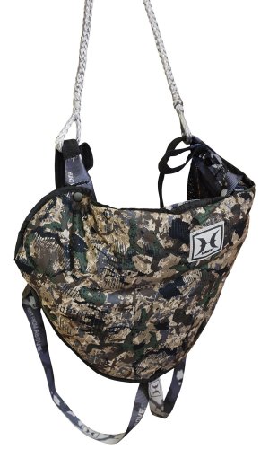 GSM Outdoors Helium Hammock Saddle Chaos Camo Lightweight Kit