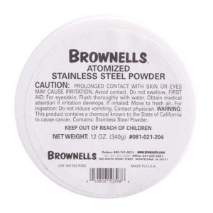 Brownells FGA01094 Atomized Stainless Steel Powder 12oz