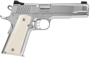 Kimber STAINLESS II 38 SUPER 5.00In 9Rd High Polished Ivory