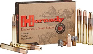 Hornady 8257 Dangerous Game 450 Nitro Express 500gr DGX Bonded 20 Rounds