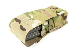 Blue Force Gear Double M4 Mag Pouch Classic Flap MultiCam