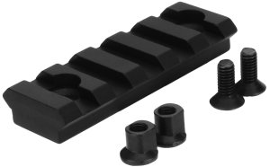 TacFire MAR101 KeyMod Picatinny Rail 2.16 In 5 Slots Black