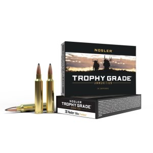 Nosler 61230 Trophy Grade 30 Nosler 200gr PT SP Ammo 20 Rounds
