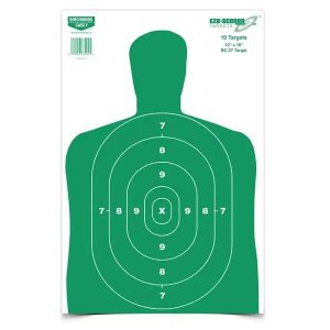 Birchwood Casey Eze-Scorer BC-27 Green 12x18 Paper Target 100 Pack