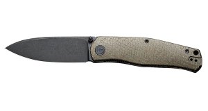CIVIVI C220072 Sokoke Knife 3.35" Green Burlap Micarta Handle