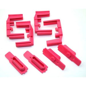 Hexmag HXID4-AR-PNK HexID Color Follower 4-Pack Panther Pink