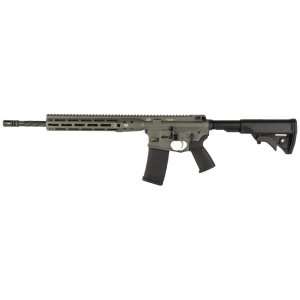 LWRC ICDIR5TG16ML 5.56mm 16.1" Tungsten Grey M-LOK Spiral Fluted Rail