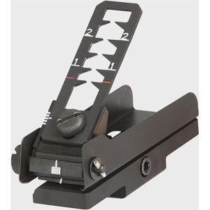 Lewis Machine & Tool LMP390A Black M203 Leaf Sight 1913 Picatinny