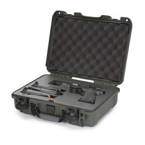 Nanuk 910 Pistol Optic-Ready Case Foam Olive 21312 910S-080OL