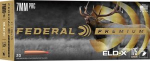 Federal Premium 7MM PRC ELD-X 175 Grain Polymer Tip 20 Pack