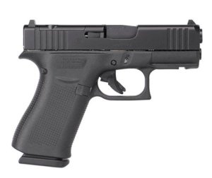 Glock 43X 9mm Luger 15-Round Front Rail Front Serrations Black