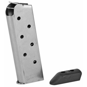 CMC Products 14121 1911 Officer 7rd .45 ACP Stainless Steel Magazine