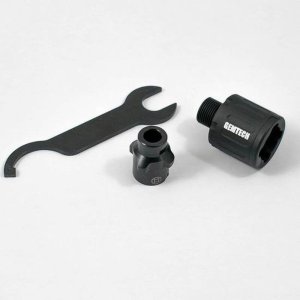 Gemtech 12201 QDA Assembly Black 1/2-28 Thread Mount & Wrench