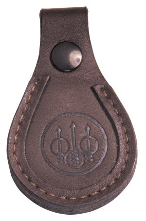 Beretta Barrel Rest Toe Pad Leather Brown 4" x 2.5" SL0100200085