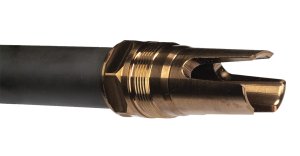 Q LLC ACCFH3/4-24 Flash Hider Steel 3/4x24 Thread 2.13In
