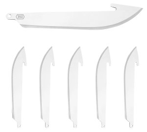 Outdoor Edge Razor Lite 6-Pack Japanese Stainless Steel Replacement Blades