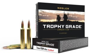 Nosler 60048 7mm Remington Ultra Magnum 160 gr AccuBond 20 Rounds