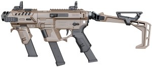 Recover Tactical PIXPMGFST02 Metal Front Guard Folding Stock Tan
