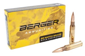 Berger 60010 Tactical Rifle Ammo .308 Win 175gr Hybrid OTM 20/Box