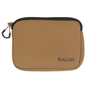 Allen Company Neoprene Pistol Pouch Compact 5.25x7in FDE