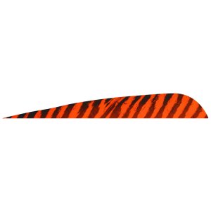 Gateway 400RPBCH-50 Barred Chartreuse Feathers 4" RW 50 Pack