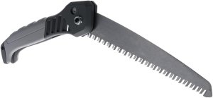Hawk HWK-WSAW Wood Saw 8.25in Closed, 7in SK5 Blade, Titanium Nitride, TPR Grip