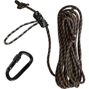 Hawk Treestands HWK-HA500 Safety Line 30' with Prussic Knot & Carabiner