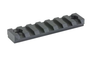 XTS ML3 M-LOK to Picatinny Rail 7 Slot 3 In Black