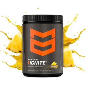 MTN OPS Ignite Pineapple Tub 200 mg Caffeine Zero Sugar