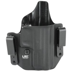 L.A.G. Tactical 3010 Defender Kydex OWB/IWB Right-Hand Black