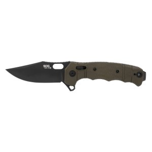 SOG SOG12211357 Seal XR 3.9" MagnaCut Blade Black GRN/Titanium Handle