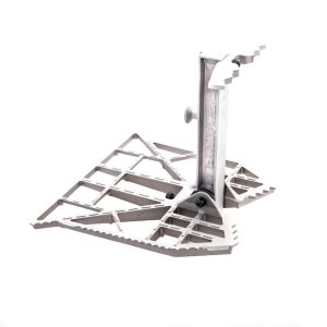 Tethrd Predator Platform PRED-PLAT Aluminum, Adjustable, Quiet Installation