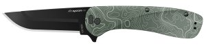 Outdoor Edge VX130C-C Razor VX1 3.0" Green Aluminum Knife