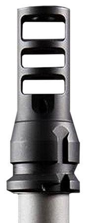 Dead Air KeyMount 2.6" Muzzle Brake - Black Steel, 1/2"-28 tpi, DA101