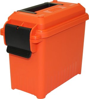 MTM Case-Gard AC30T-35 Ammo Can 30 Cal Tall Orange 15lb Capacity