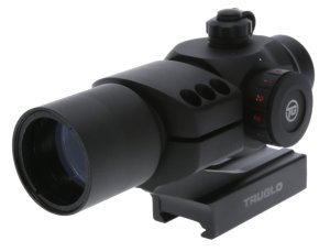 Truglo Triton Tactical Red Dot 30mm 5MOA Circle Dot Reticle Black