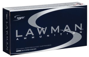 Speer Lawman 53651 9mm Luger 124gr TMJ Ammo 50 Rounds Box