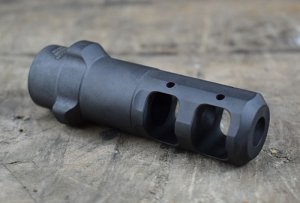 Gemtech 12143 Quickmount Muzzle Brake 5/8x24 338 Lapua Arrow QM