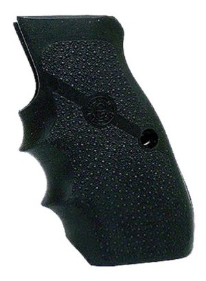 Hogue 75000 Rubber Wraparound Grip Black with Finger Grooves for CZ 75