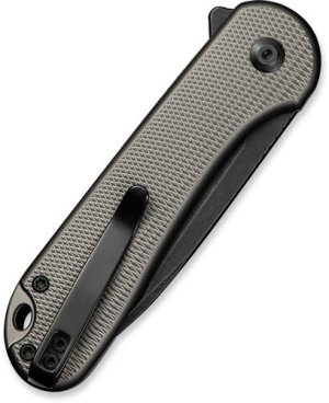 Civivi Elementum II C18062PD1 2.9" Diamond Pattern Knife Gray/Black