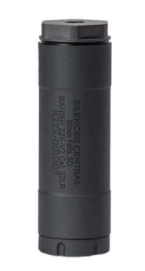 Banish Banish .223 Suppressor Titanium 7" 11.4oz 1/2x28 Black