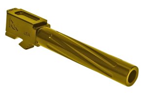 Rival Arms RA20G103E 9mm 4.49" Gold PVD Barrel for Glock 17 Gen5